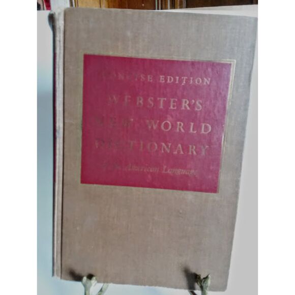Websters New World Dictionary of the American Language Hardcover Book Co… - Picture 2 of 7